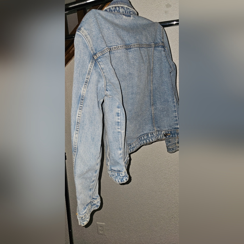 Zara Denim Jacket Basic Dept Jean Jacket Womens S… - image 6
